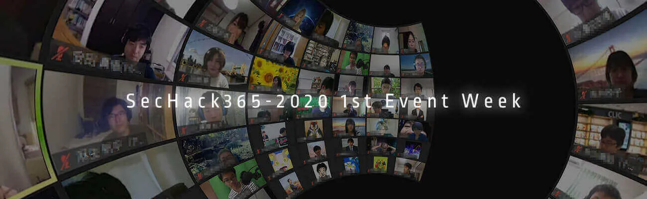 SecHack365-2020 1st event week